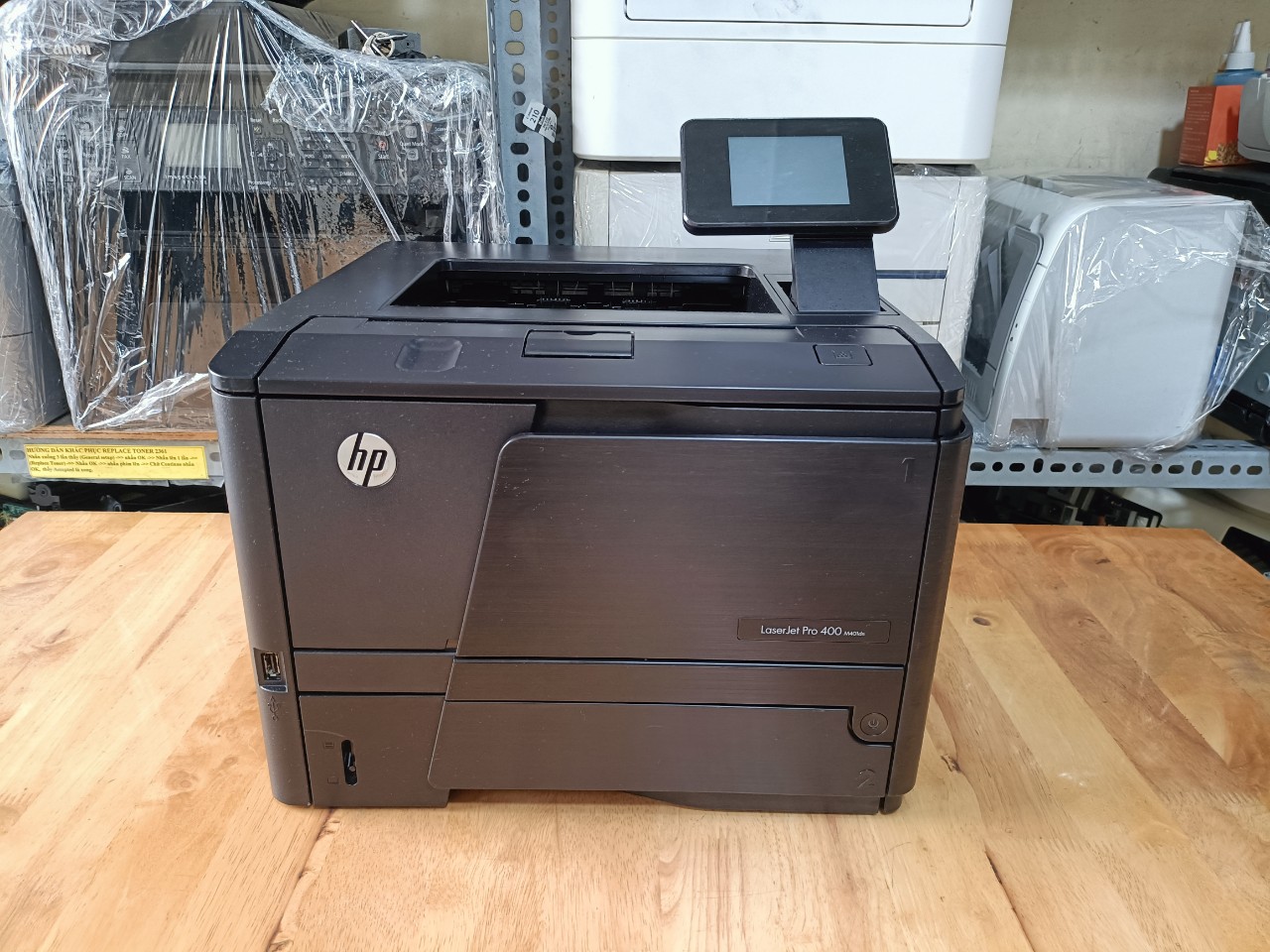 Máy in HP LaserJet Pro M401dn Cũ Giá Rẻ - In Đảo Mặt & Mạng LAN, Mực 80A Cực Bền