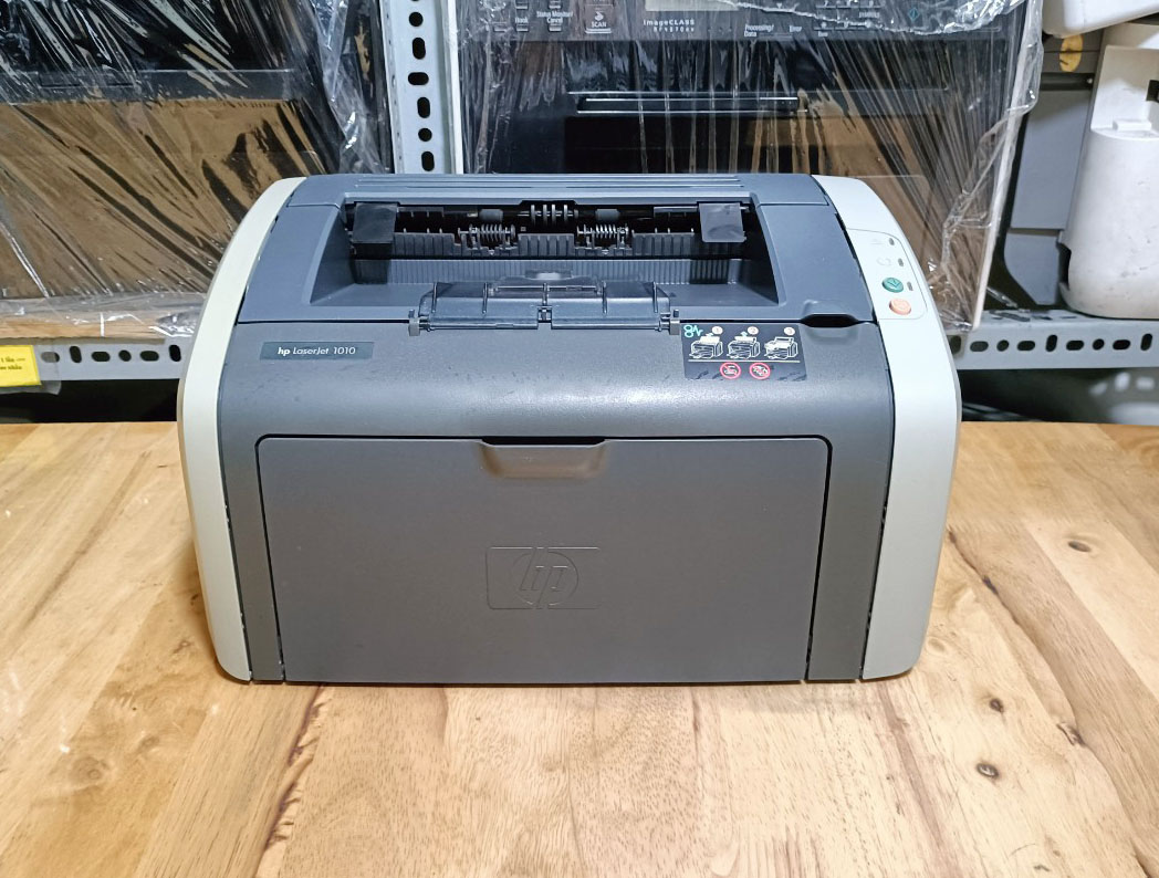 Máy in HP LaserJet 1010 Cũ Giá Rẻ - Huyền Thoại Hộp Mực 12A Siêu Bền
