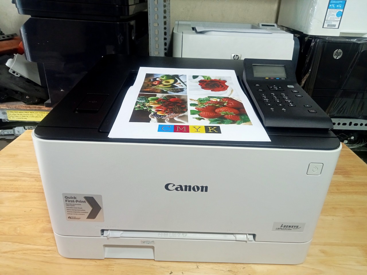 Bán Máy in laser màu Canon 623cdw Cũ Giá Rẻ TPHCM | In Đảo Mặt - Wifi