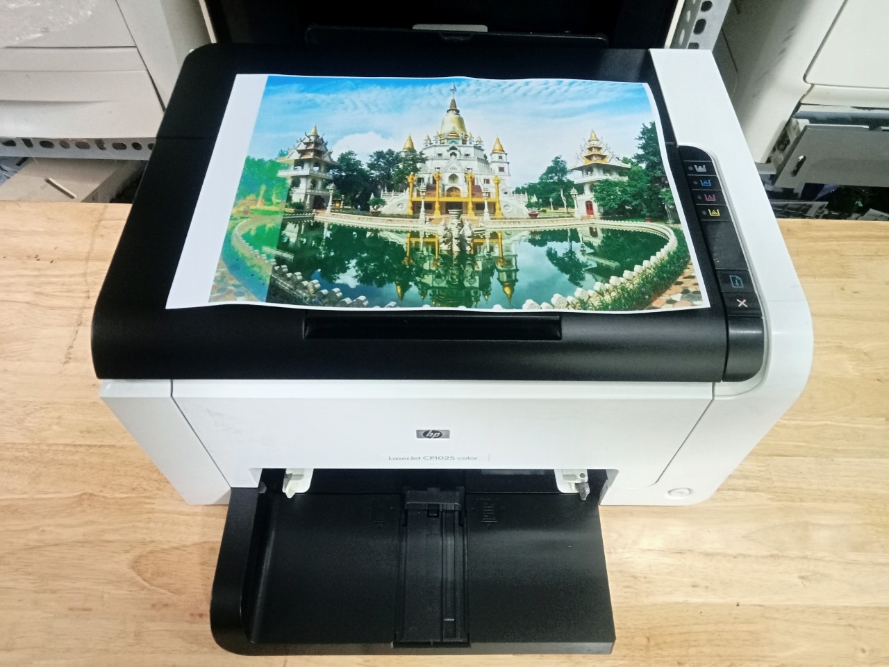 Bán Máy in Laser Màu HP Pro CP1025nw Cũ Giá Rẻ, Nhỏ Gọn, Wifi