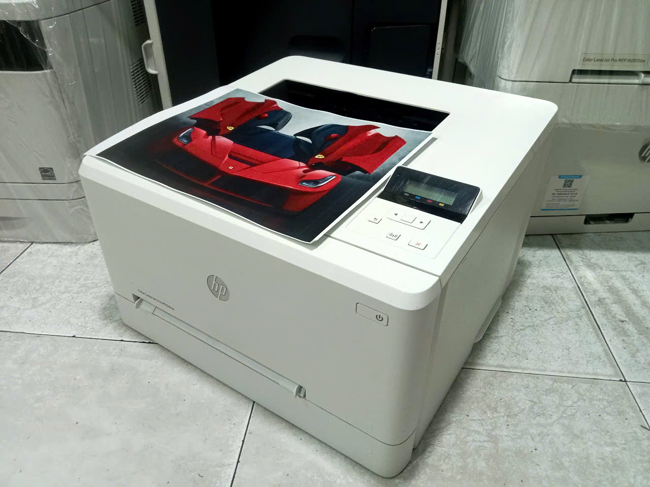 Bán Máy in Laser Màu HP Pro M254nw Cũ Giá Rẻ, In Wifi, Đẹp 85% - Ảnh 3