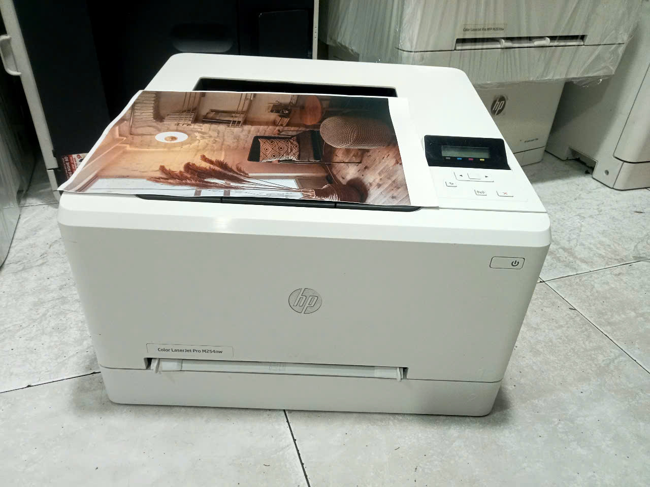 Bán Máy in Laser Màu HP Pro M254nw Cũ Giá Rẻ, In Wifi, Đẹp 85% - Ảnh 2